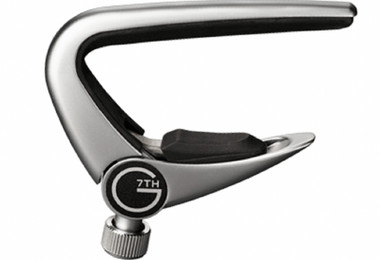 G7th Newport Classical Guitar Capo Silver