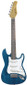Jay Turser USA Electric Guitar Jr. Double Cutaway Trans Blue 3/4 size child 36"