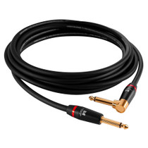 Monster Bass 12' Instrument Cable Straight to Right Angle
