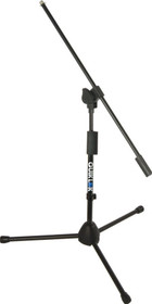 Quik Lok Microlite Short mic stand tripod base fixed length low profile