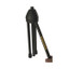 Quik Lok Microlite Short mic stand tripod base fixed length low profile - view 3