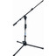 Quik Lok Short tripod mic stand Microlite w telescopic boom black