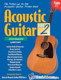 Intermediate Acoustic Guitar lesson Part 2 DVD Video learn NEW Watch and Learn