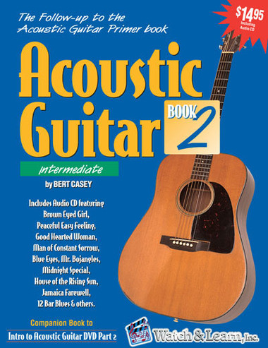 Intermediate Acoustic Guitar lesson Part 2 DVD Video learn NEW Watch and Learn - view 2