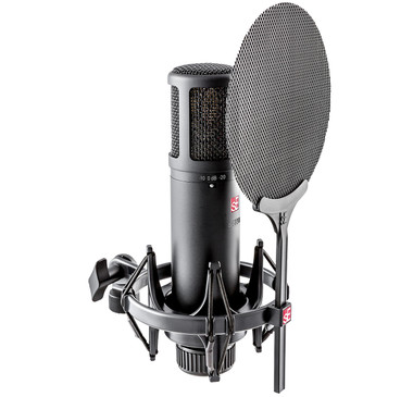 sE Electronics SE2200 Large DIaphragm Condenser Mic Cardioid w/Shockmount and Filter