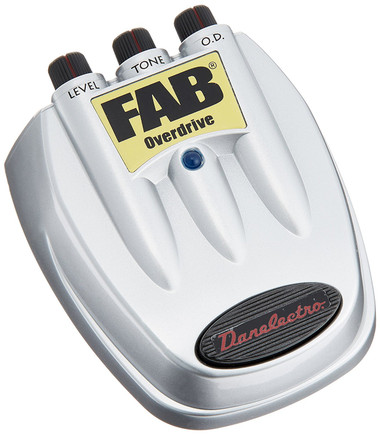 Danelectro D-2 Fab Overdrive Guitar Effects Pedal Distortion D2