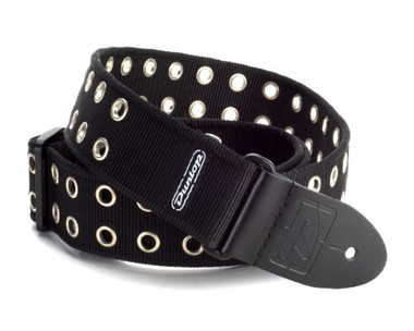 Jim Dunlop D3819BK Grommet Black Guitar Strap