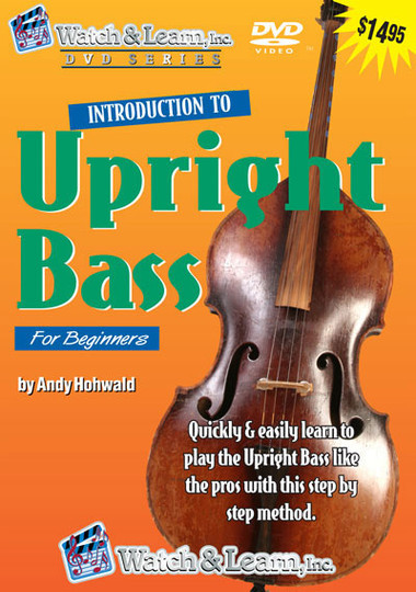 Intro to Upright BASS lesson DVD beginner standup double string Watch and Learn