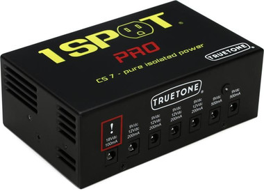 Visual Sound 1 SPOT PRO CS7 POWER BRICK 7 isolated guitar pedal power outlets