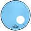 Remo P3 Colortone Blue 24" w/Hole Drum Head P3-1324-CT-BUOH