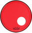 Remo P3 Colortone Red 18" w/Hole Drum Head P3-1318-CT-RDOH