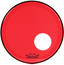 Remo P3 Colortone Red 26" w/Hole Drum Head P3-1326-CT-RDOH