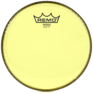 Remo Emperor Colortone Yellow 12" Drum Head BE-0312-CT-YE