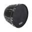 Remo Powermax Black SUEDE BD MP Drum Head PM1816MP - view 4