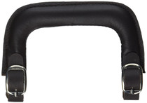 Grover Guitar Case Parts Leather buckle handle - black CP70