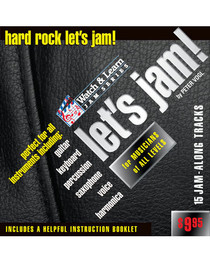 Let's Jam! CD Hard Rock Practice Backing Tracks Watch and Learn