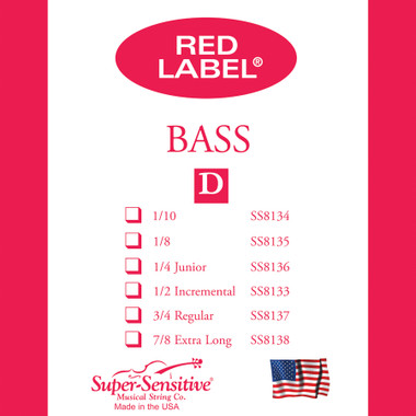Supersensitive SSENS RED LABEL BASS D Extra Long 8138
