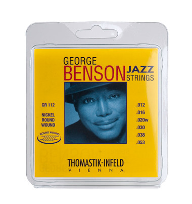 Thomastik-Infeld George BENSON Nickel ROUNDWND Jazz Guitar String SET GR112