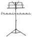 Music STAND folding adjustable steel black sheet NEW - view 2