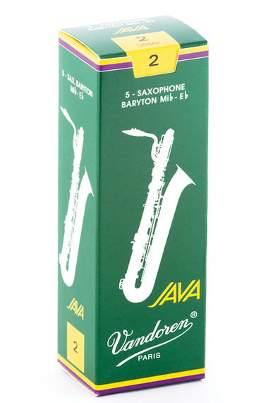 Vandoren 5 BARITONE Saxophone JAVA REED 2 SR342