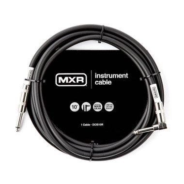 MXR DCIS10R Standard Instrument Cable Straight to Right Angle 10'