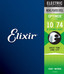 Elixir 19062 Nickel Plated Steel (8 String) Electric Guitar Strings with Optiweb Light 10-74 - view 2