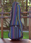 Concert Ukulele Gig Bag Padded Soft Case Multicolor Knit Stripes - view 2