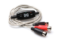 Hosa USM-422 TRACKLINK USB Interface Midi I/O to USB Type A 6'