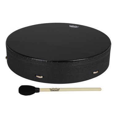 Remo E1-1316-BE Buffalo Drum Black Earth 16" E11316-BE