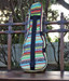 Concert Ukulele Gig Bag Padded Soft Case Multicolor Knit Surfer Style - view 12