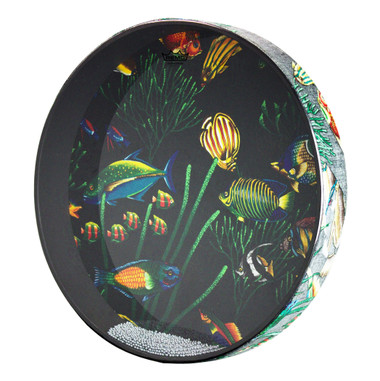 Remo ET-0216-10 Ocean Drum Fish Graphic 16" ET021610