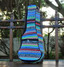 Concert Ukulele Gig Bag Padded Soft Case Blue Multicolor Stripe - view 2