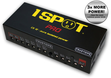 Visual Sound 1 SPOT PRO CS12 Guitar pedal POWER BRICK 12 isolated power outlets