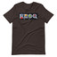 KROQ 106.7 FM Alternative Rock Radio Station Los Angeles 1980s design Short-Sleeve Unisex T-Shirt - view 3