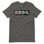 KROQ 106.7 FM Alternative Rock Radio Station Los Angeles 1980s design Short-Sleeve Unisex T-Shirt - view 8