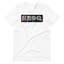 KROQ 106.7 FM Alternative Rock Radio Station Los Angeles 1980s design Short-Sleeve Unisex T-Shirt - view 12