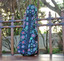 Concert Ukulele Gig Bag Padded Soft Case Multicolor Circle Pattern