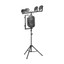 Stagg T-bar Lighting Extension for Speaker Stand - Versatile 3-Position Height Adjustment - view 10