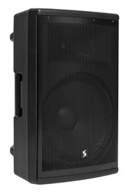 15" 2-way active speaker, class AB, Bluetooth TWS Stereo pairing, 200 watts rated power