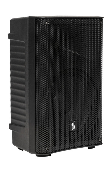 10" 2-way active speaker, class D, Bluetooth TWS Stereo, UHF mic, 125 watts, battery powered