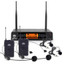 Nady DW-22 Dual Digital Wireless system with two Lapel Microphones + two headset microphones