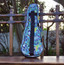 Soprano Ukulele Gig Bag Padded Soft Case Blue Paisley Pattern