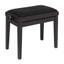 STAGG Matt Piano Bench Rosewood Colour With Black Velvet Top - view 3