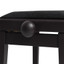 STAGG Matt Piano Bench Rosewood Colour With Black Velvet Top - view 5