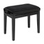 STAGG Highgloss Black Piano Bench With Black Velvet Top - view 3