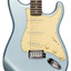 STAGG SES-30 Electric Guitar with Paulownia Body in Ice Blue Metallic - view 5