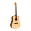 STAGG Spruce Top Dreadnought Acoustic Guitar with Sapele Back and Sides Natural Finish - view 3