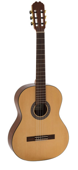 Admira Elsa classical guitar with Oregon pine top, Student series