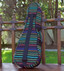 Tenor Ukulele Gig Bag Padded Soft Case Multicolor Knit Surfer Style