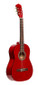 4/4 classical guitar with linden top, red